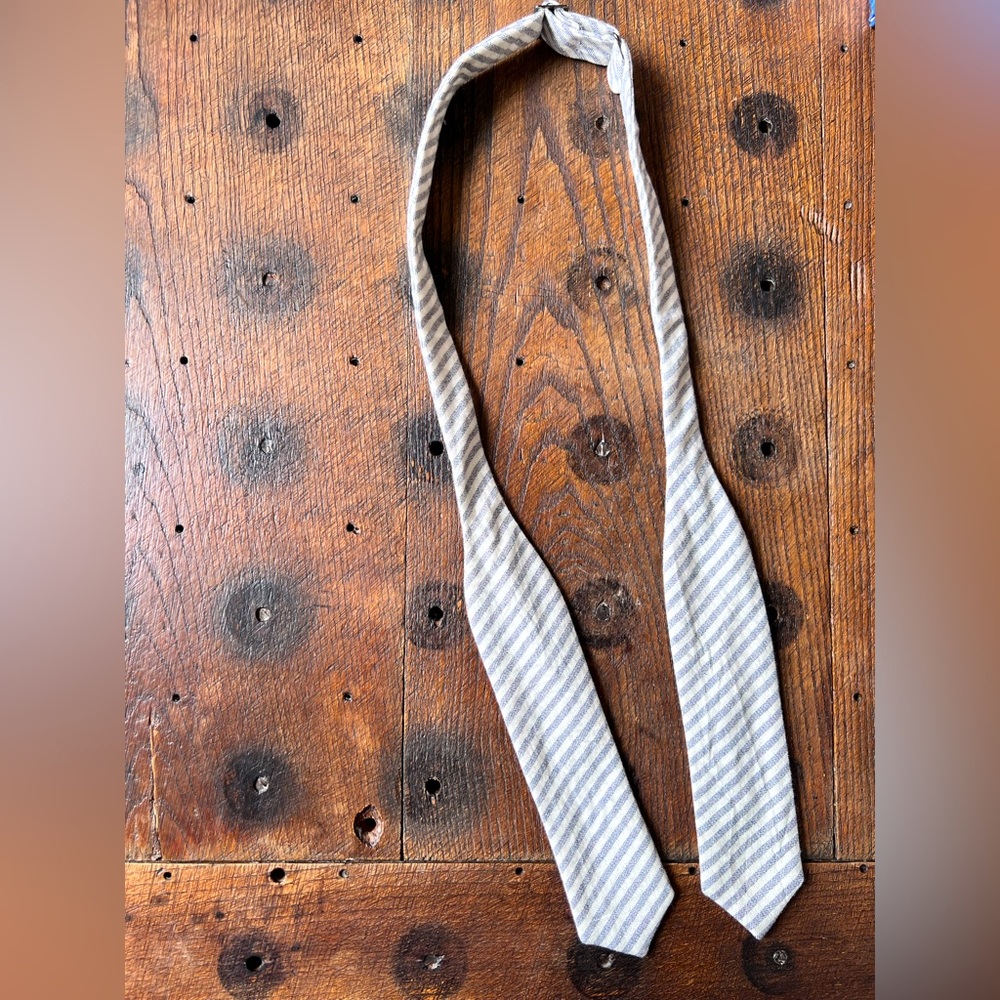 High Quality linen bow tie by The hill-side brand